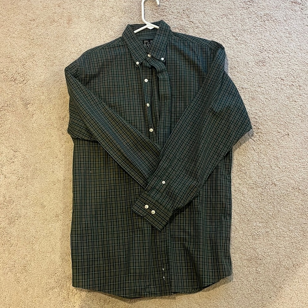 Long Sleeve Button Down Jos. A. Bank Shirt. Medium. Excellent Condition.